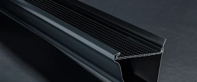 Alu-Rex Hover Pro® Floating Gutter Hanger with Built-In Guard by Alu-Rex