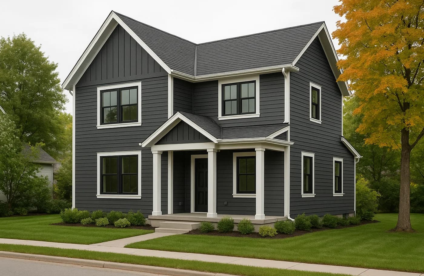 James Hardie exterior building materials: HZ5 fibre cement, engineered for freeze thaw