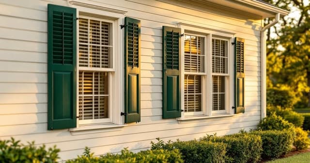 Custom Vinyl Shutters by Kaycan