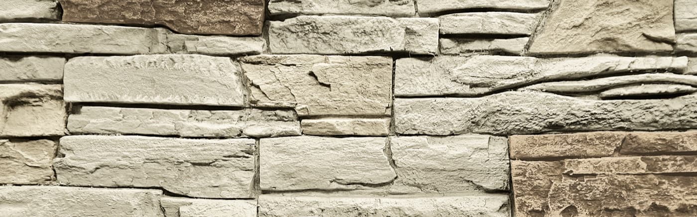GenStone Stone Veneer, Stacked Stone - Vanilla Bean