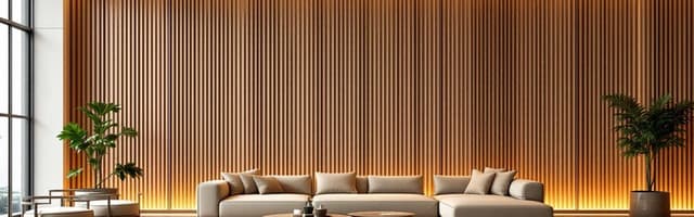 Pro Materials Acoustic Fluted Wall Panels by Pro Materials