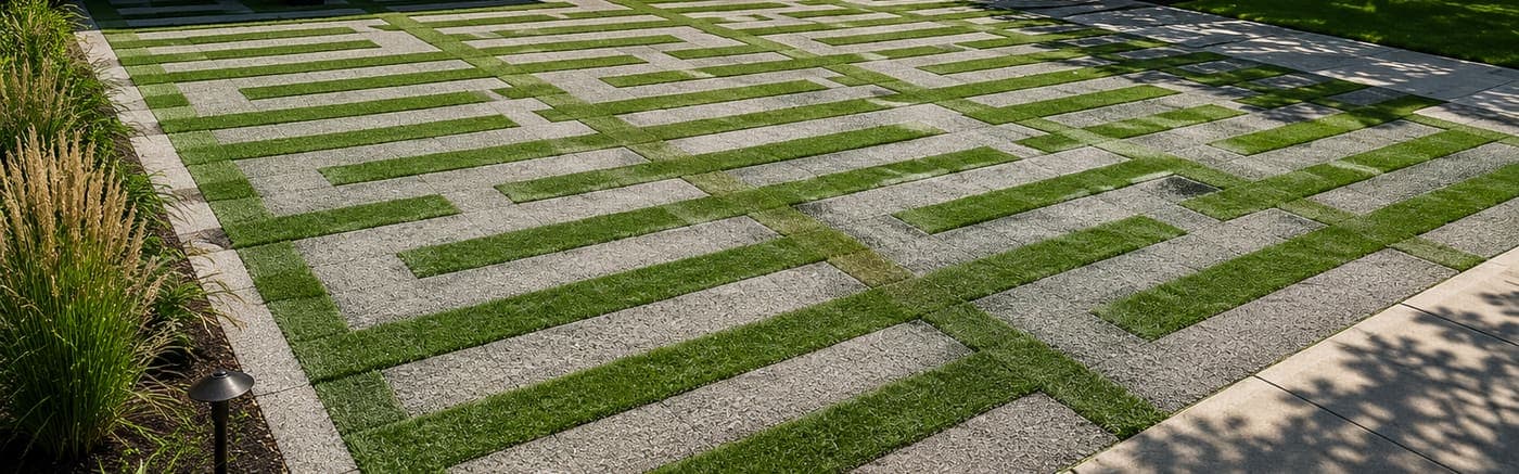 Pro Materials SmartPave Eco Green Tiles