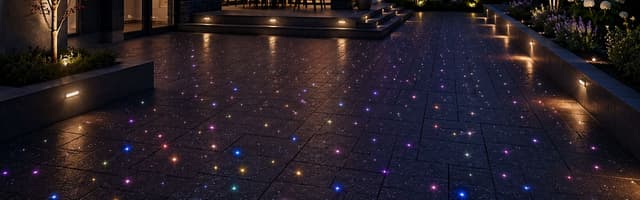 Pro Materials SmartPave Starlight Pavers by Pro Materials