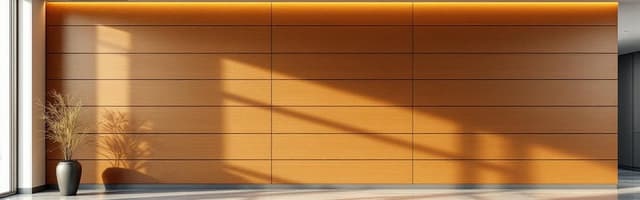 Pro Materials WPC Co-Extrusion Flat Wall Panels by Pro Materials