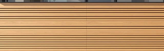Pro Materials WPC Fluted Wall Panels (3 Strips) by Pro Materials