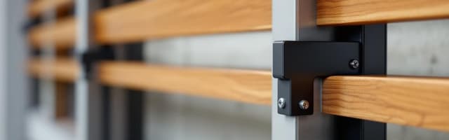 Pro Materials WPC Louver Brackets by Pro Materials
